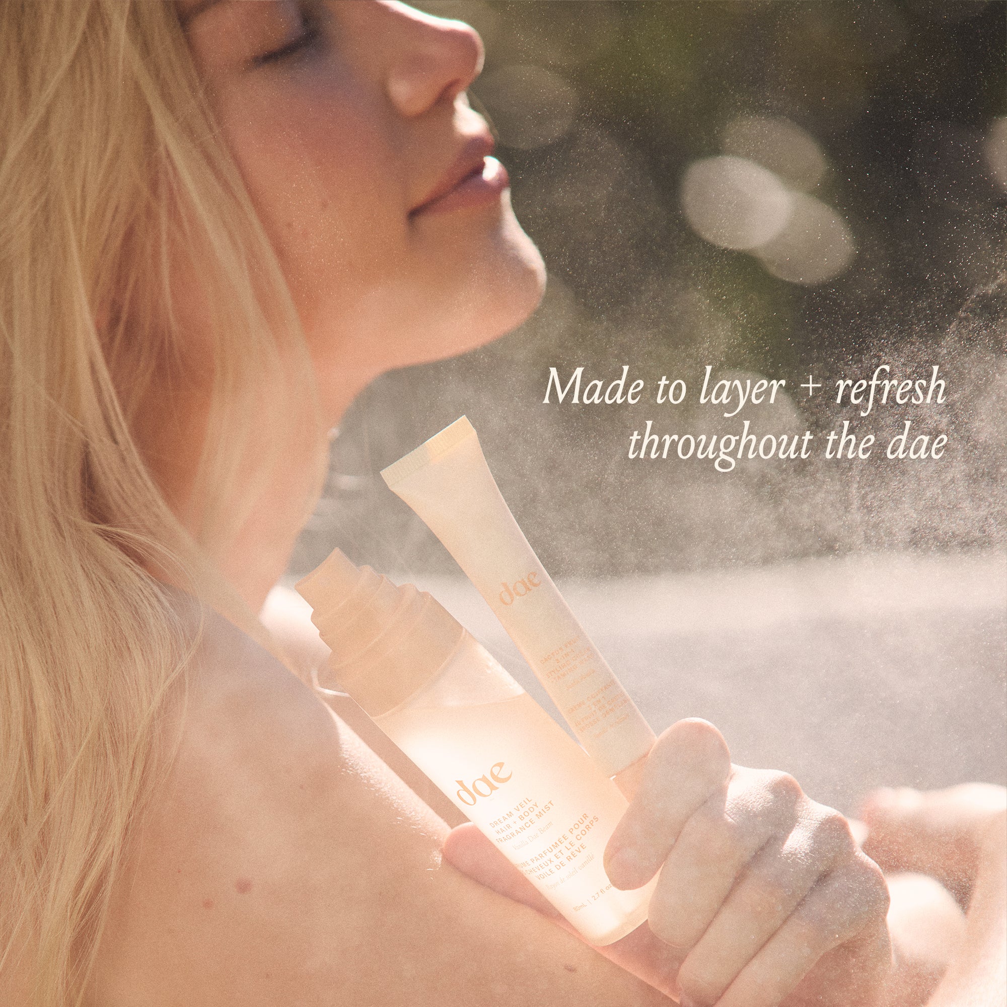 Dream Veil Hair + Body Fragrance Mist - Vanilla Dae Beam - Image 13