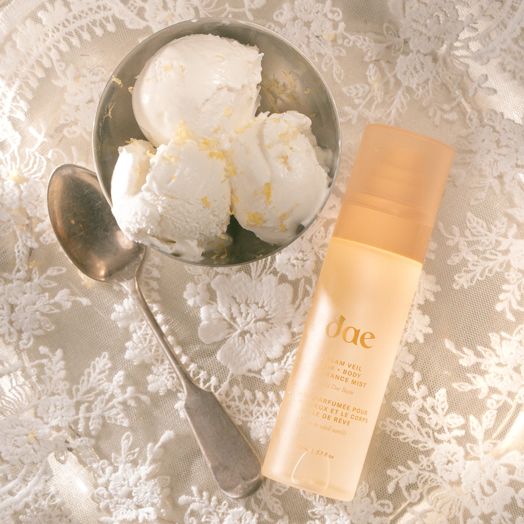 Dream Veil Hair + Body Fragrance Mist - Vanilla Dae Beam - Image 8