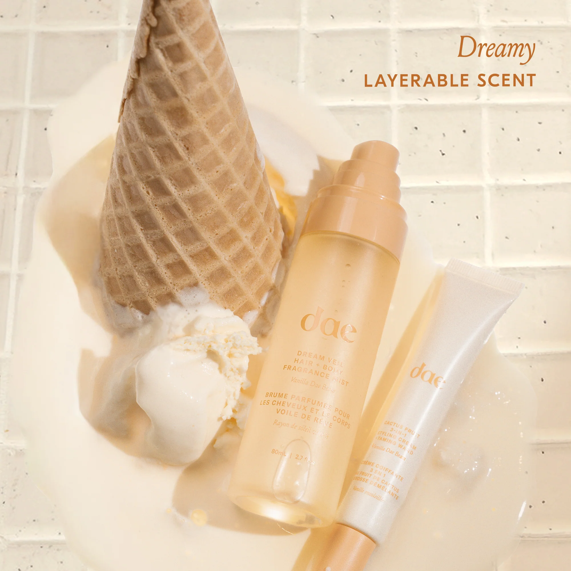 Dream Veil Hair + Body Fragrance Mist - Vanilla Dae Beam - Image 9