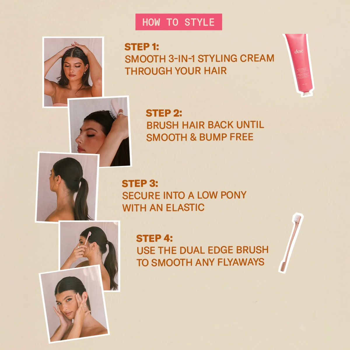Dual Edge Styling Brush - Image 4